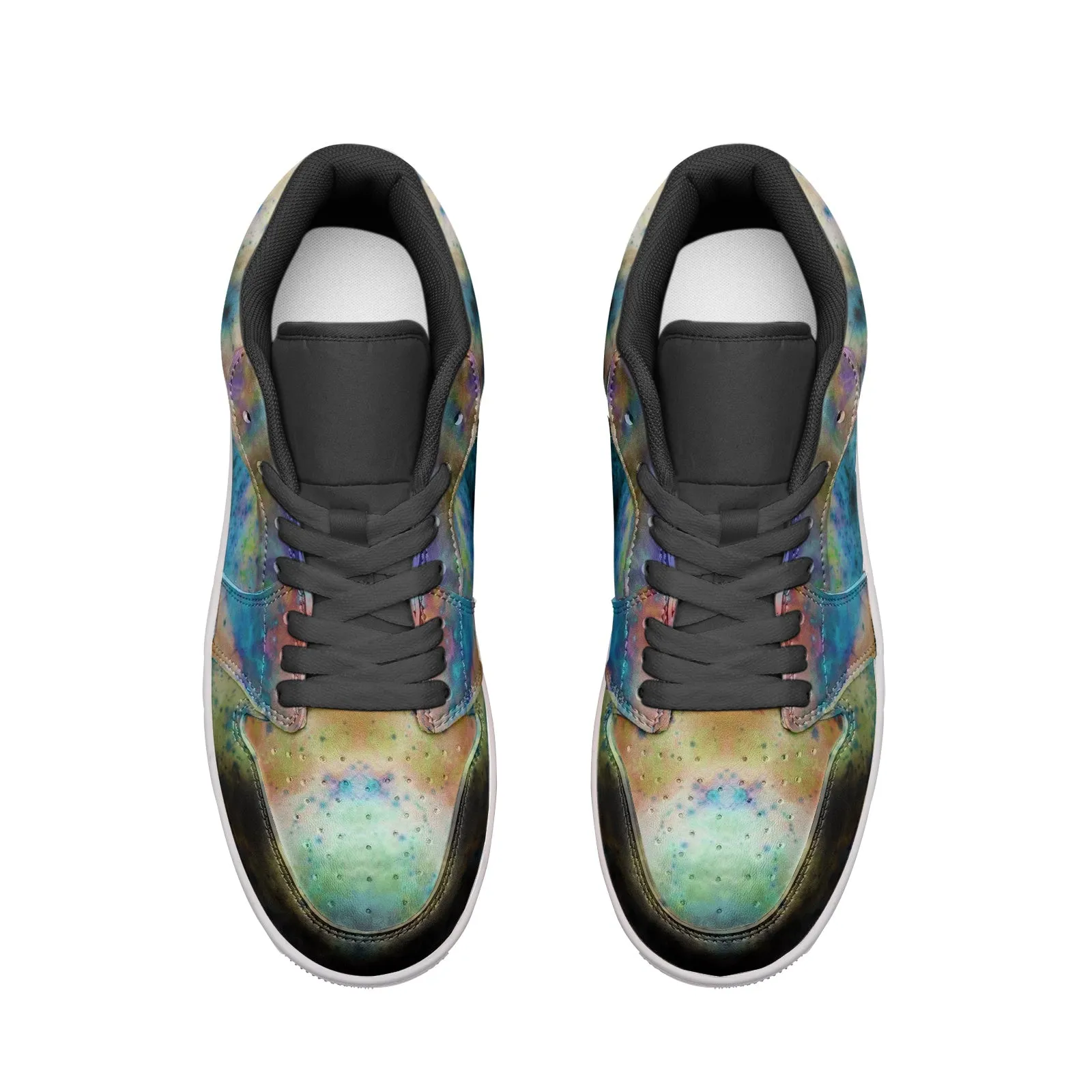 Acquiesce Nightshade Psychedelic Full-Style Low-Top Sneakers