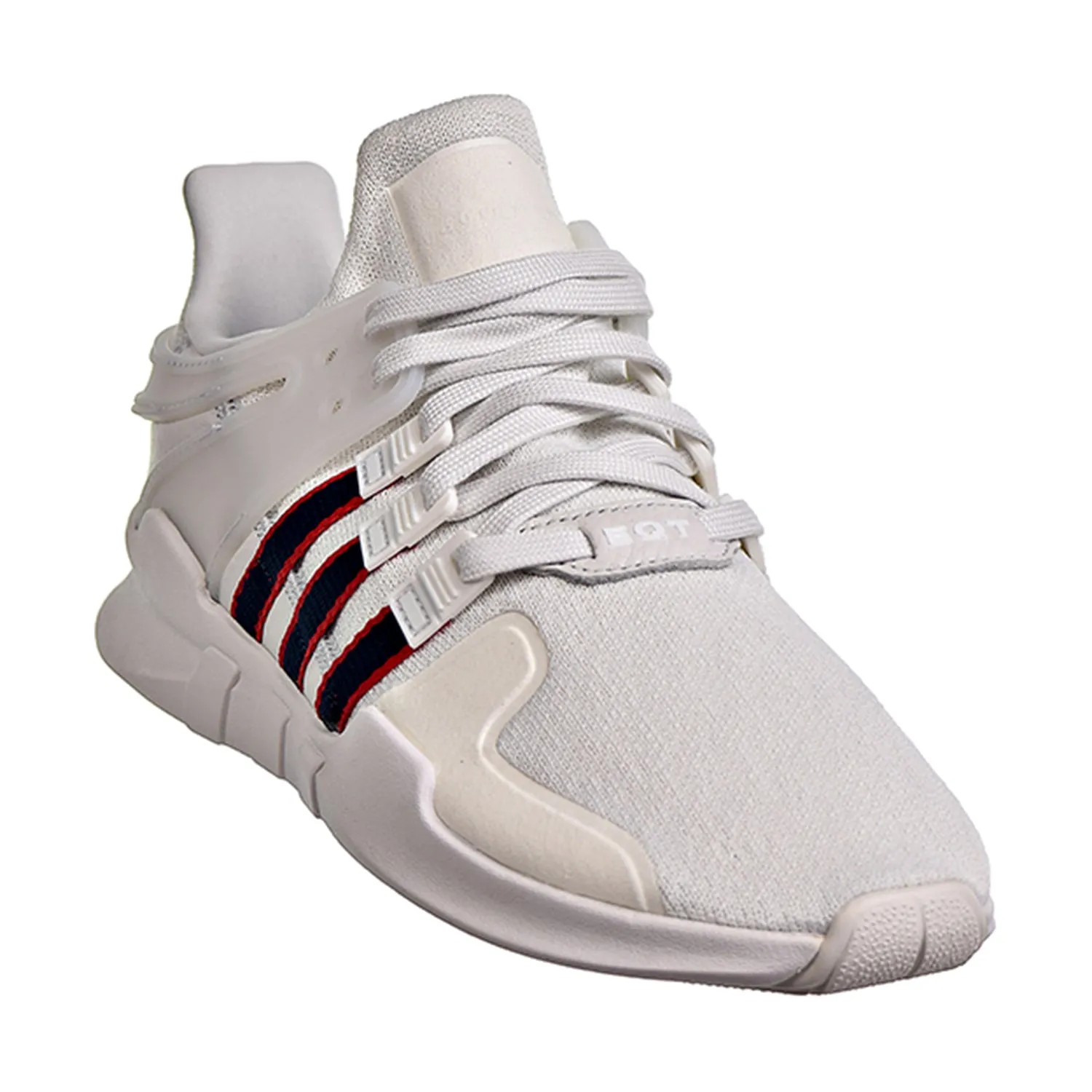 Adidas Equipment Support ADV Mens Sneakers Crystal White/Collegiate Navy/Scarlet