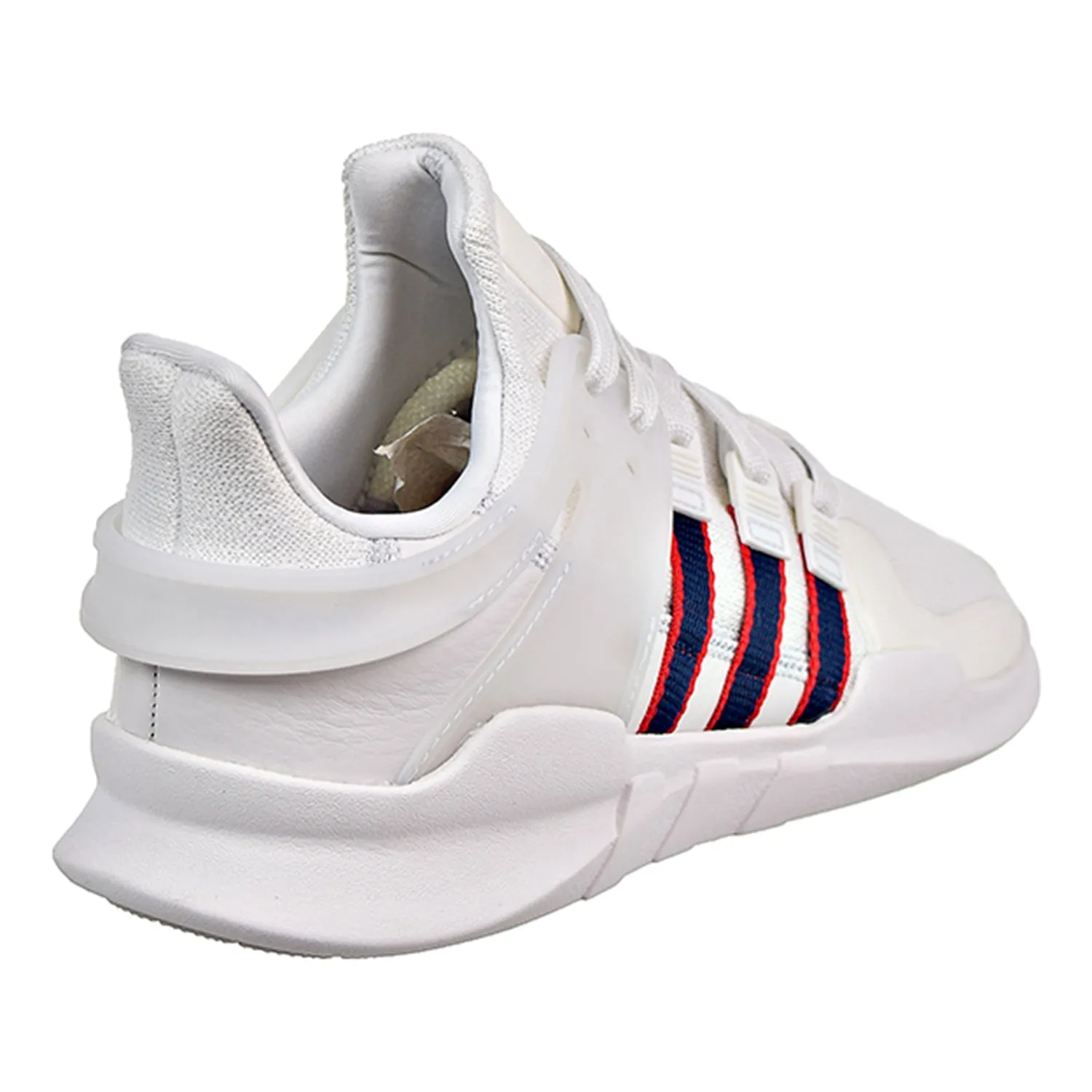 Adidas Equipment Support ADV Mens Sneakers Crystal White/Collegiate Navy/Scarlet