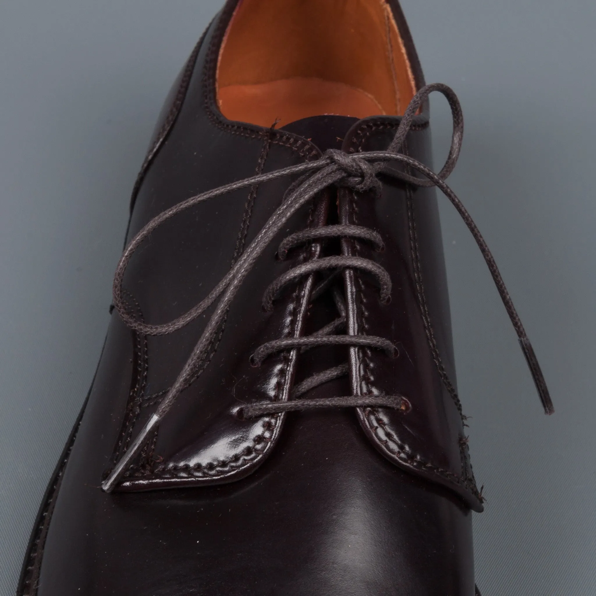 Alden x Frans Boone unlined captoe #8 cordovan on flex sole