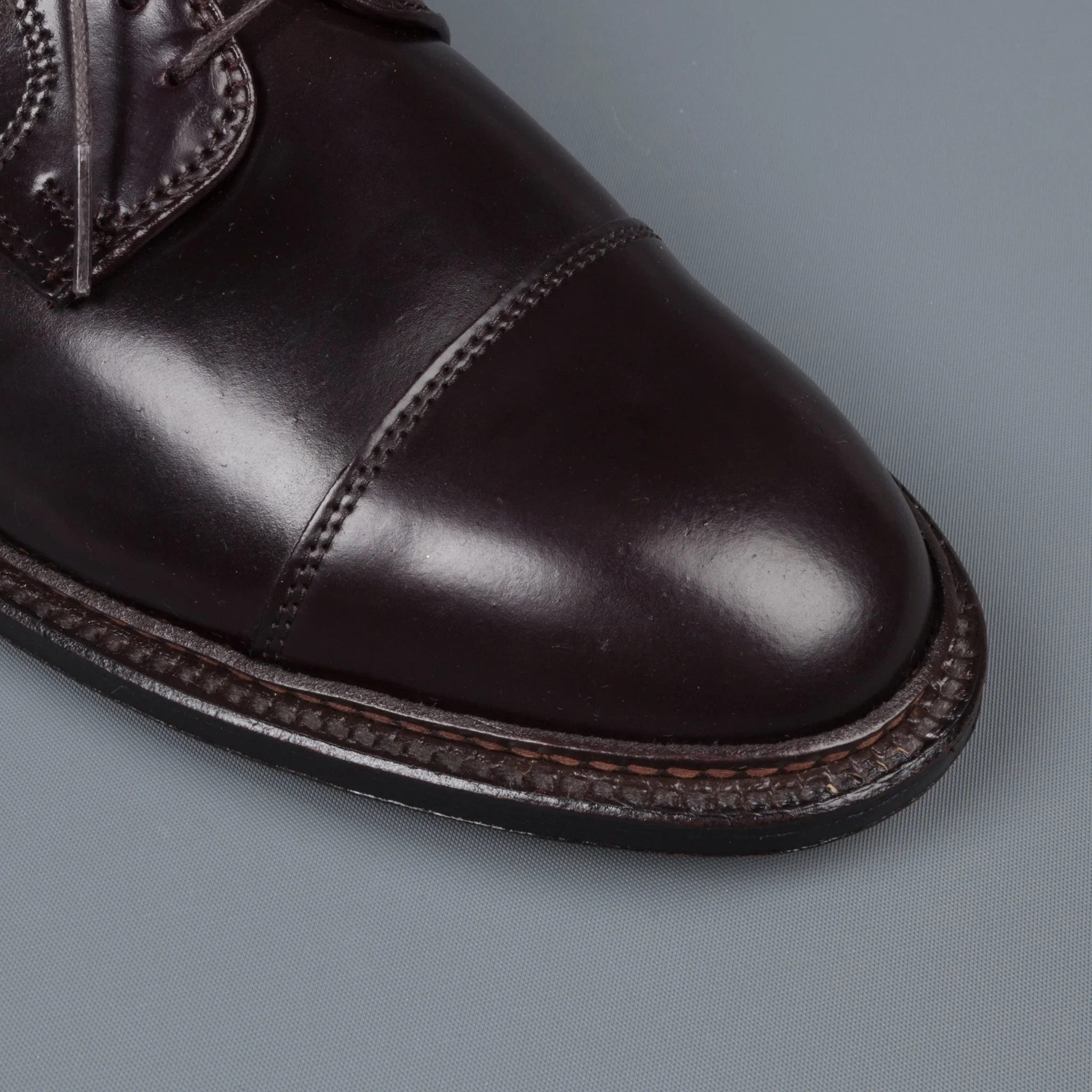 Alden x Frans Boone unlined captoe #8 cordovan on flex sole