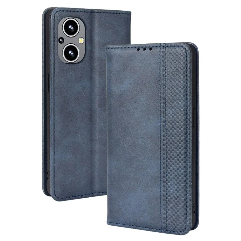 Bofink Vintage OnePlus Nord N20 5G leather case - Blue