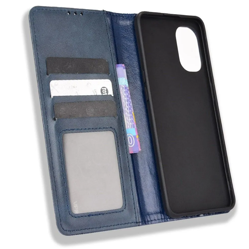 Bofink Vintage OnePlus Nord N20 5G leather case - Blue