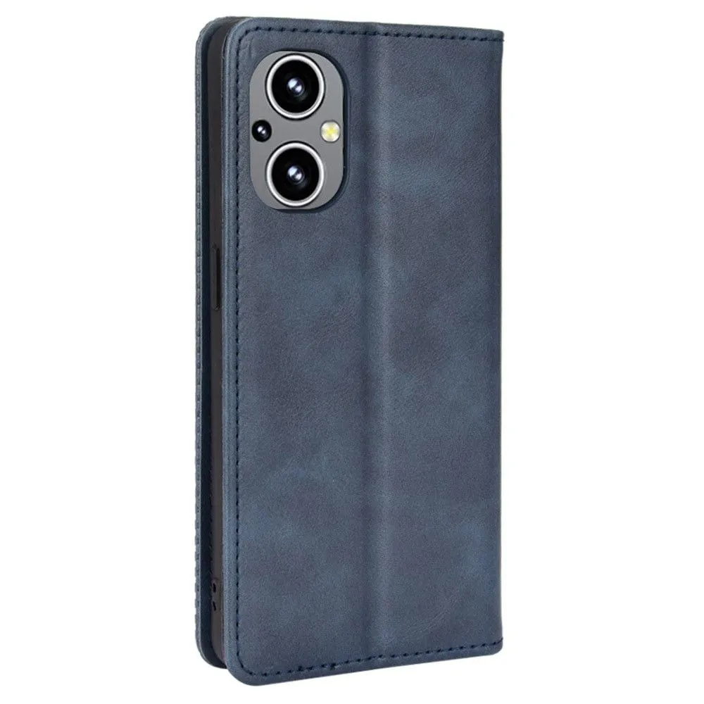 Bofink Vintage OnePlus Nord N20 5G leather case - Blue