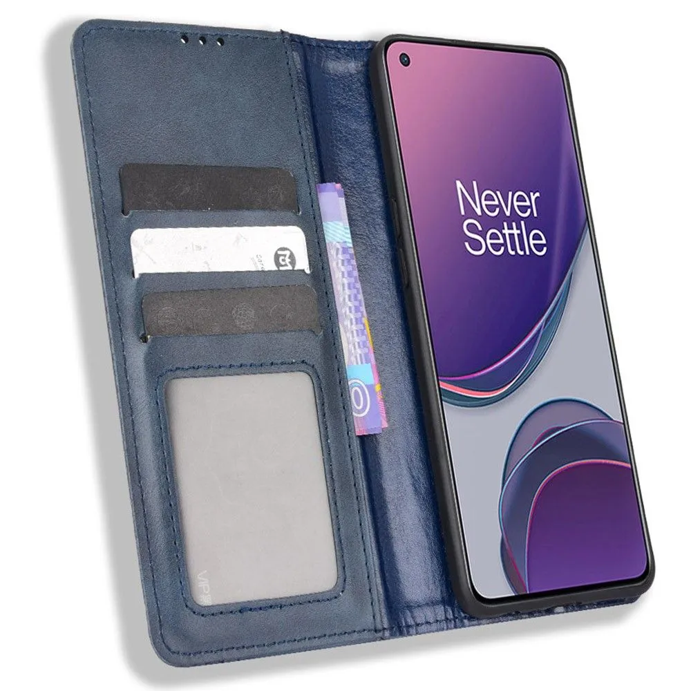 Bofink Vintage OnePlus Nord N20 5G leather case - Blue