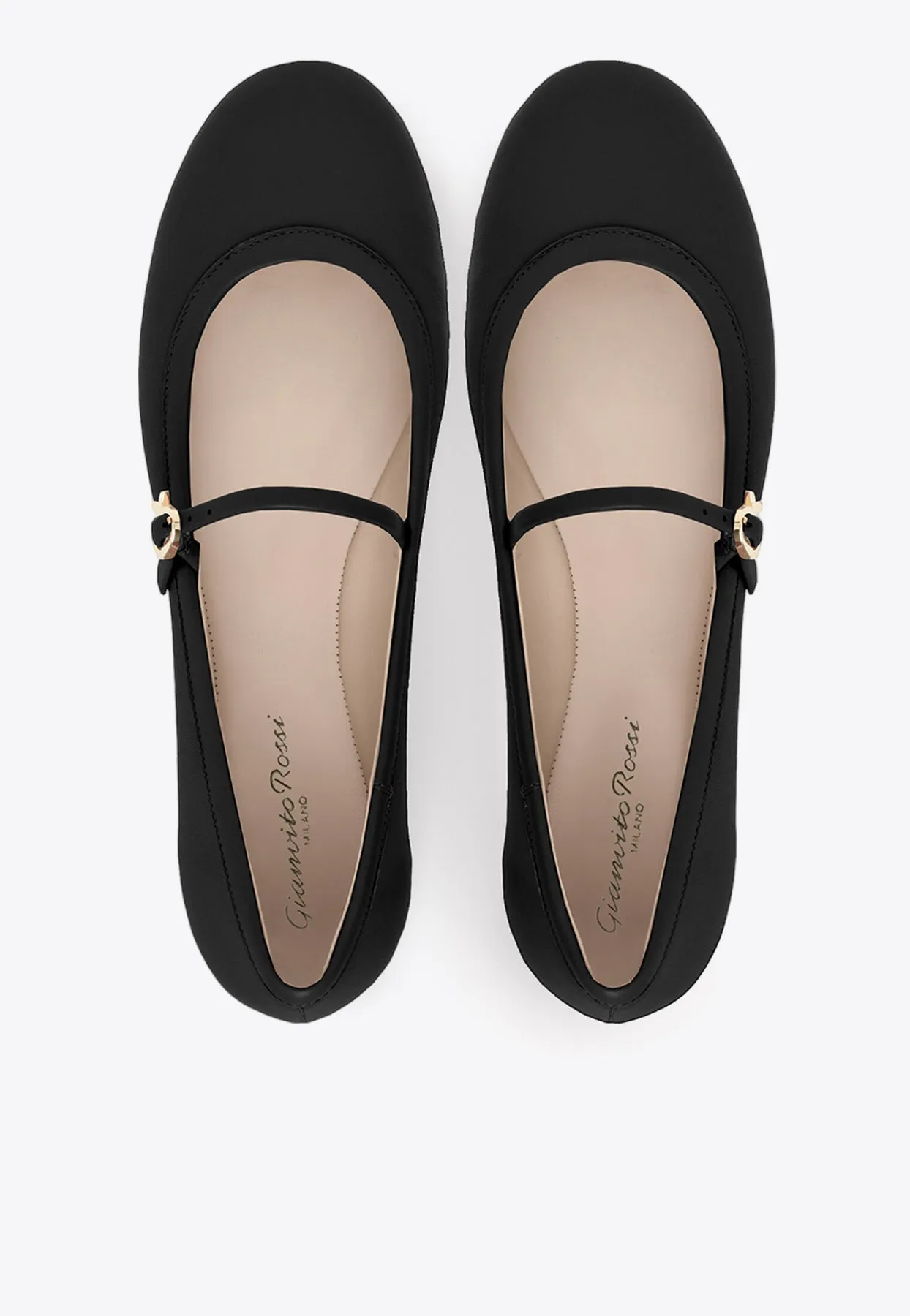 Carla Leather Ballerina Shoes
