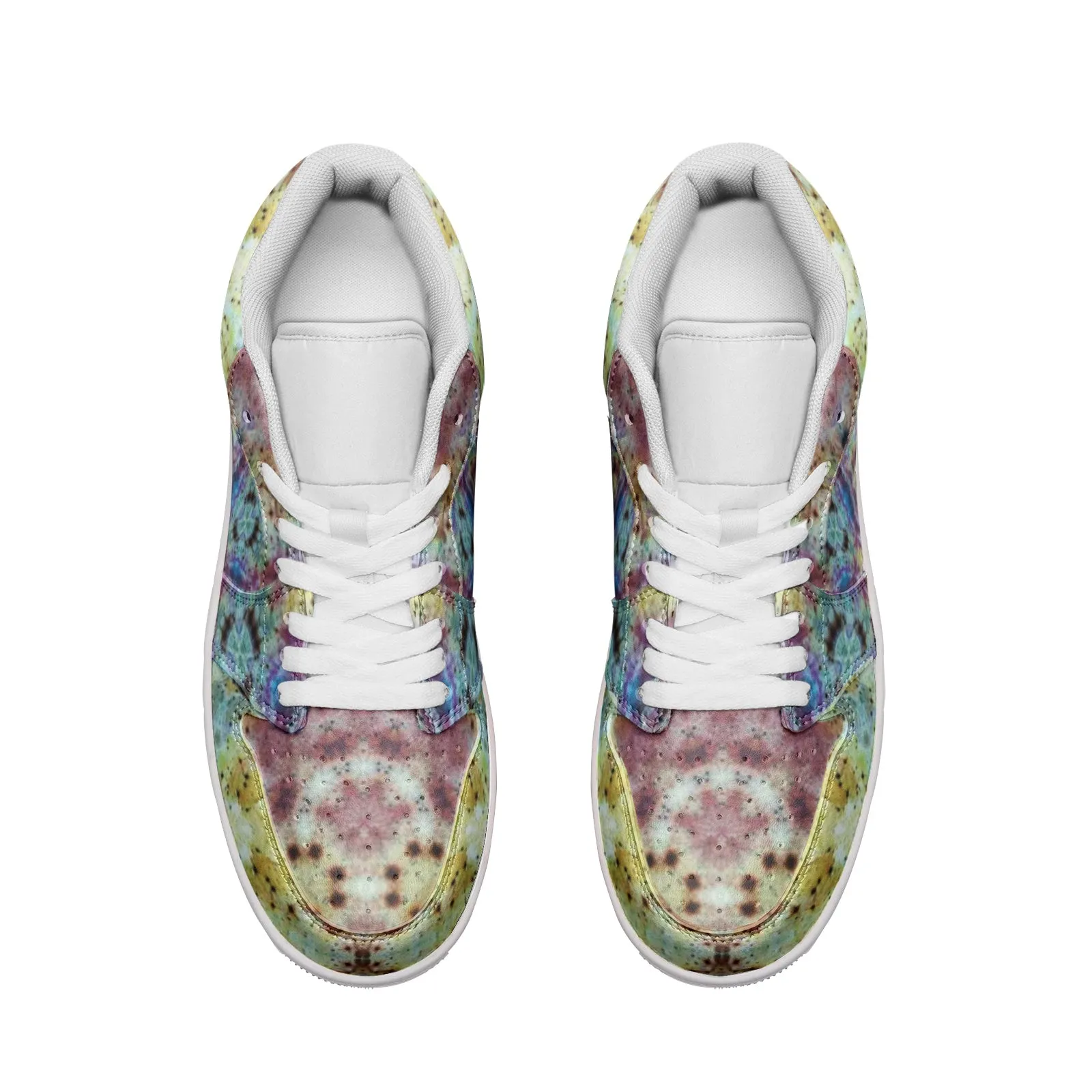 Conscious Psychedelic Full-Style Low-Top Sneakers