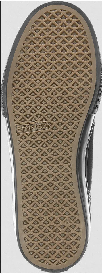 Emerica - The Low Vulc Shoes | Black Black (Leather)