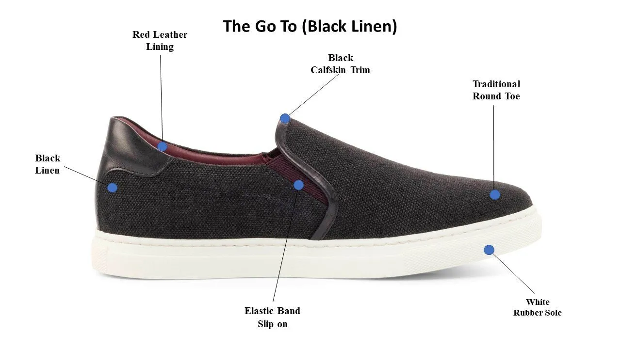 Go To (Black Linen)