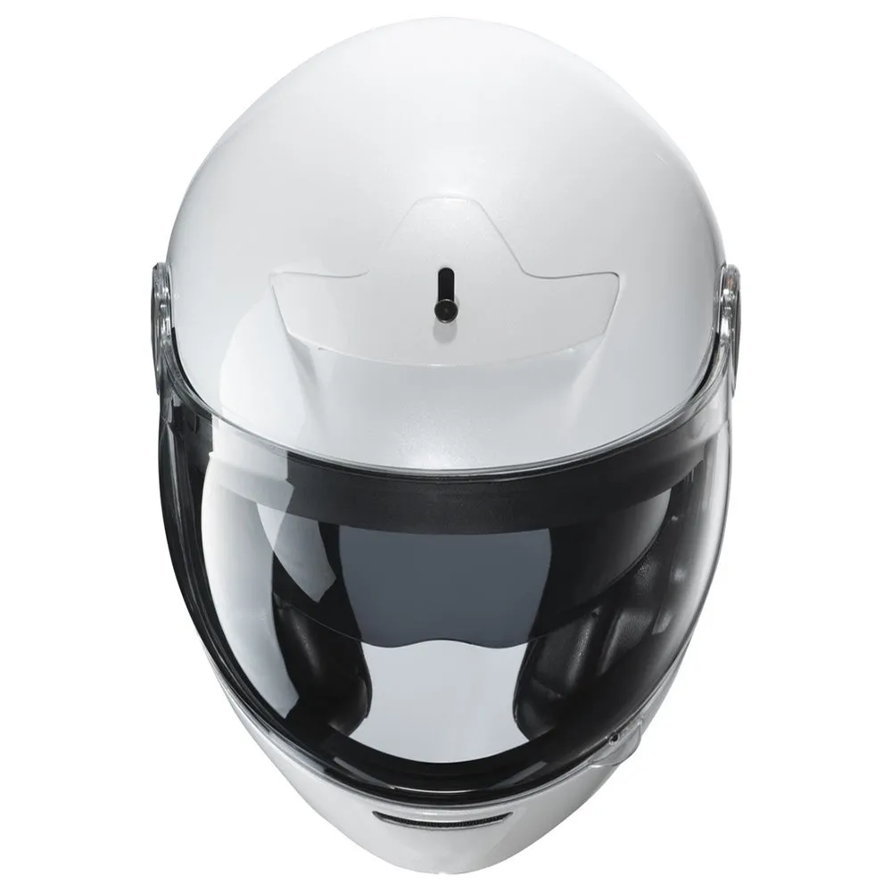 HJC V90 Pearl White Flip Front Motorbike Helmet