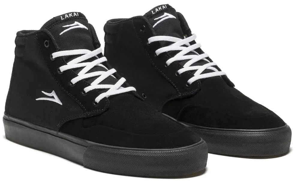 Lakai - Riley 3 High Shoes | Black Black