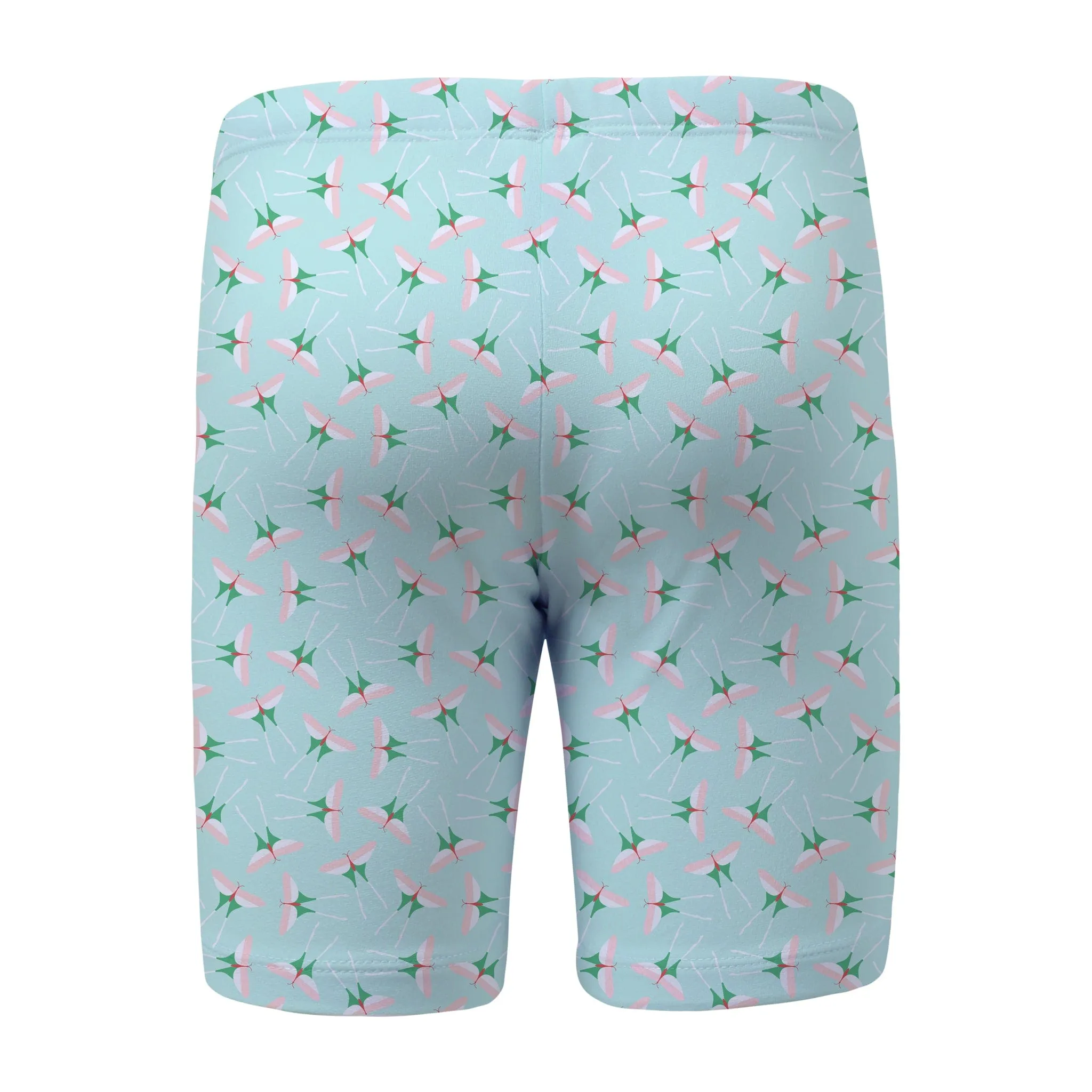 Luna Moth Ballet LONG Swim Shorts