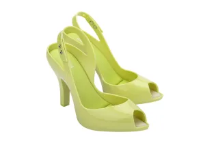 Melissa Lady Dragon II AD Green Heels Sandals