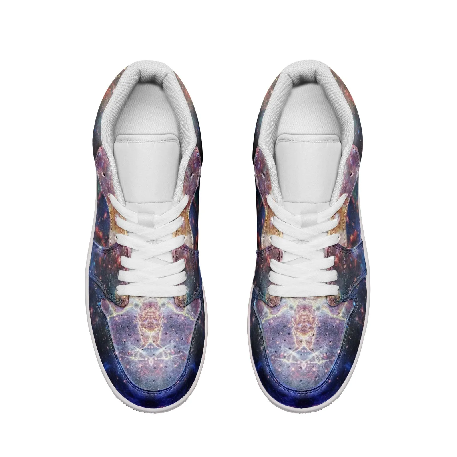 Niari's Shadow Psychedelic Full-Style Low-Top Sneakers