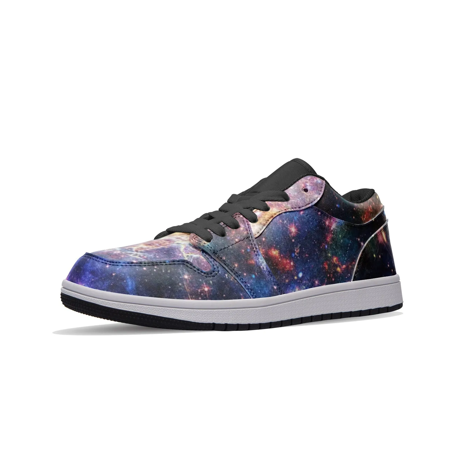 Niari's Shadow Psychedelic Full-Style Low-Top Sneakers