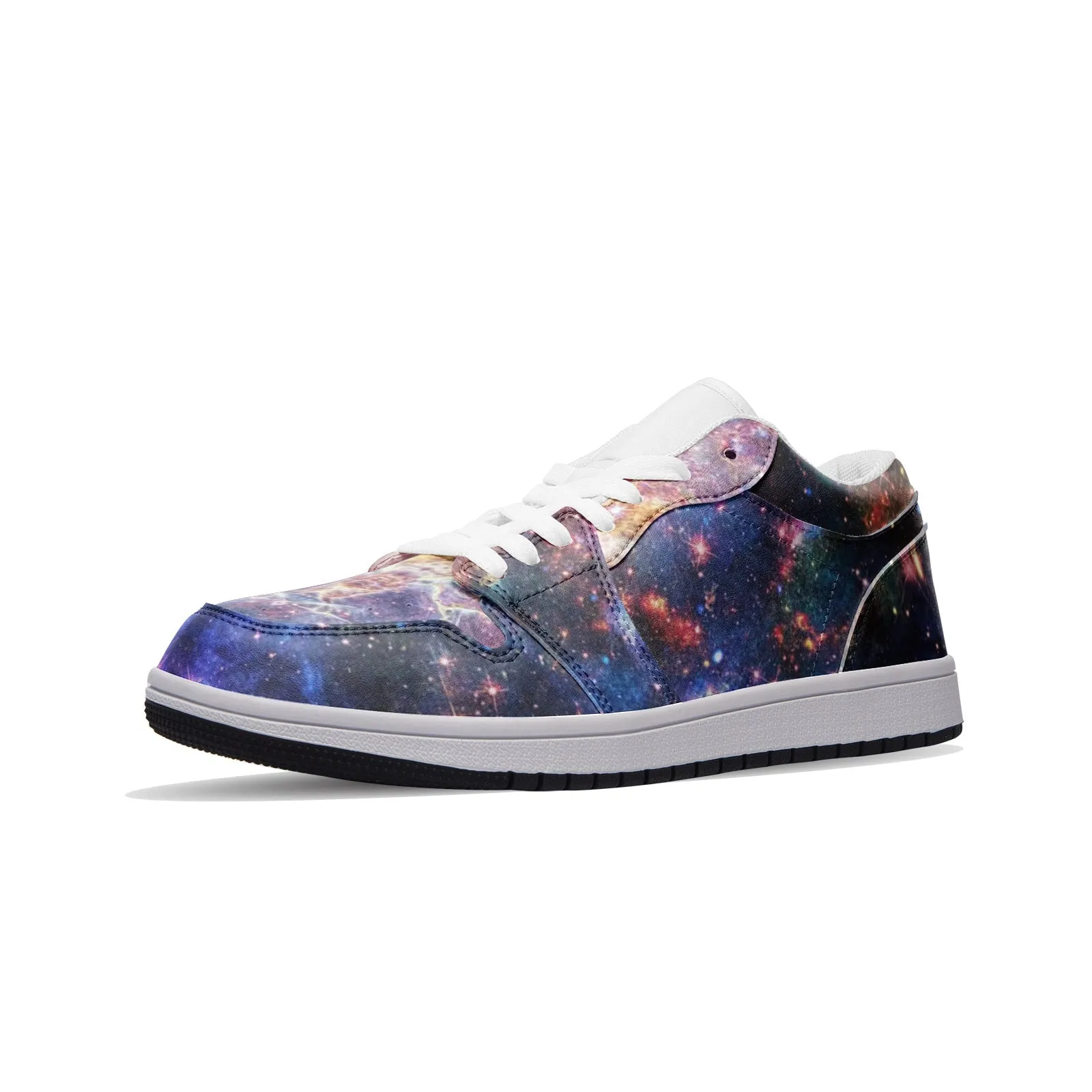 Niari's Shadow Psychedelic Full-Style Low-Top Sneakers