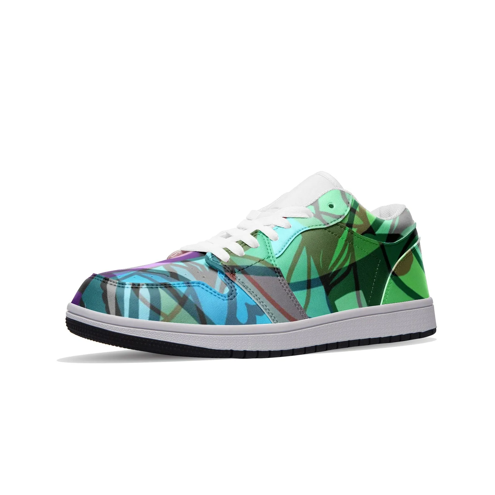 Pinwheel Pyxus Psychedelic Full-Style Low-Top Sneakers