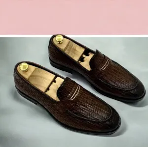Premium Croco Loafers for Men