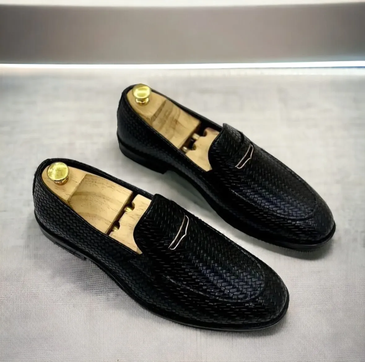 Premium Croco Loafers for Men