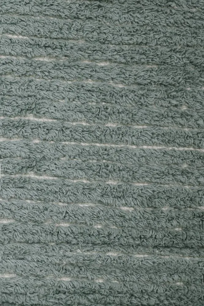 REVERSIBLE WASHABLE RUG TWIN VINTAGE BLUE