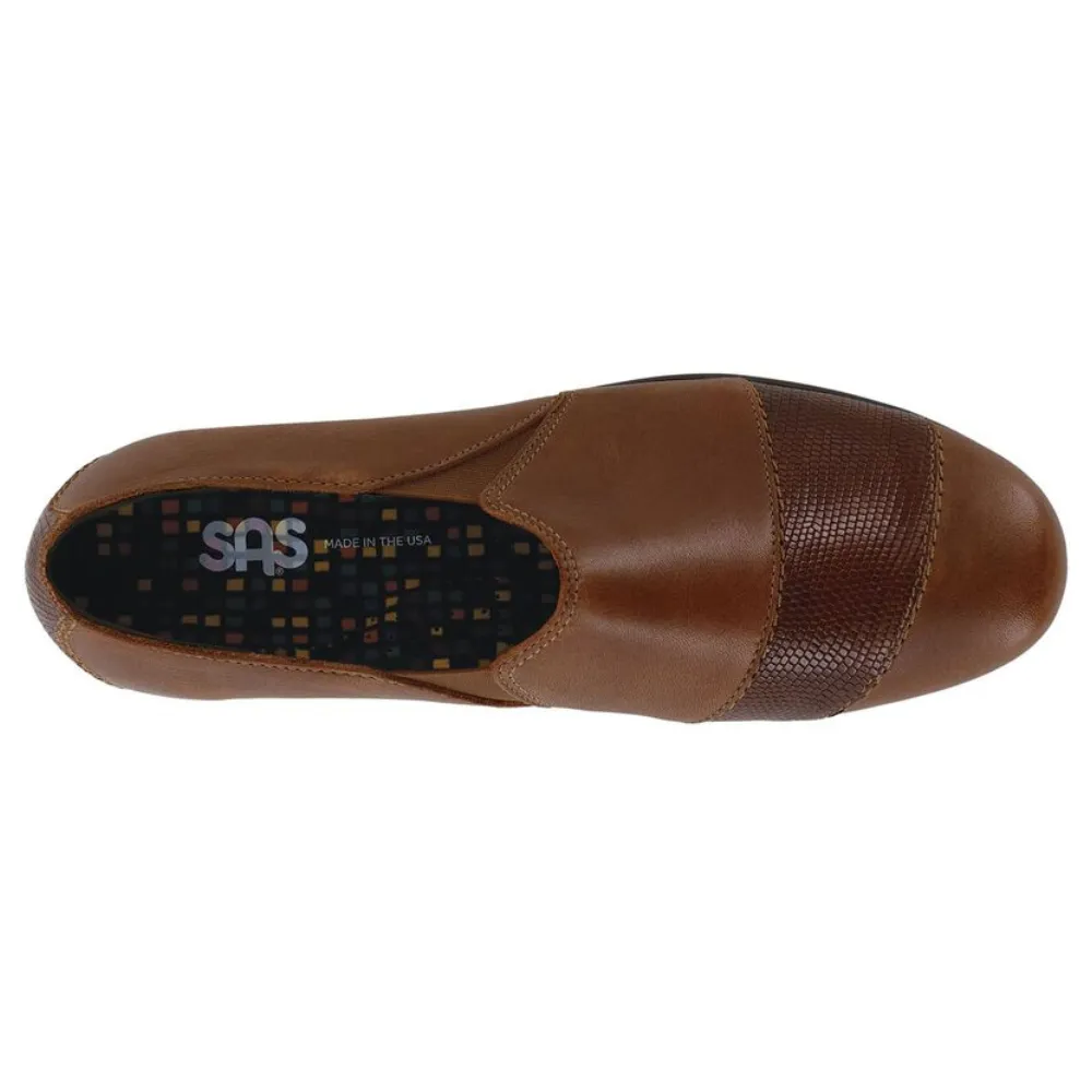 SAS Nora Auburn/Lizard Slip-On Loafer (Women's)