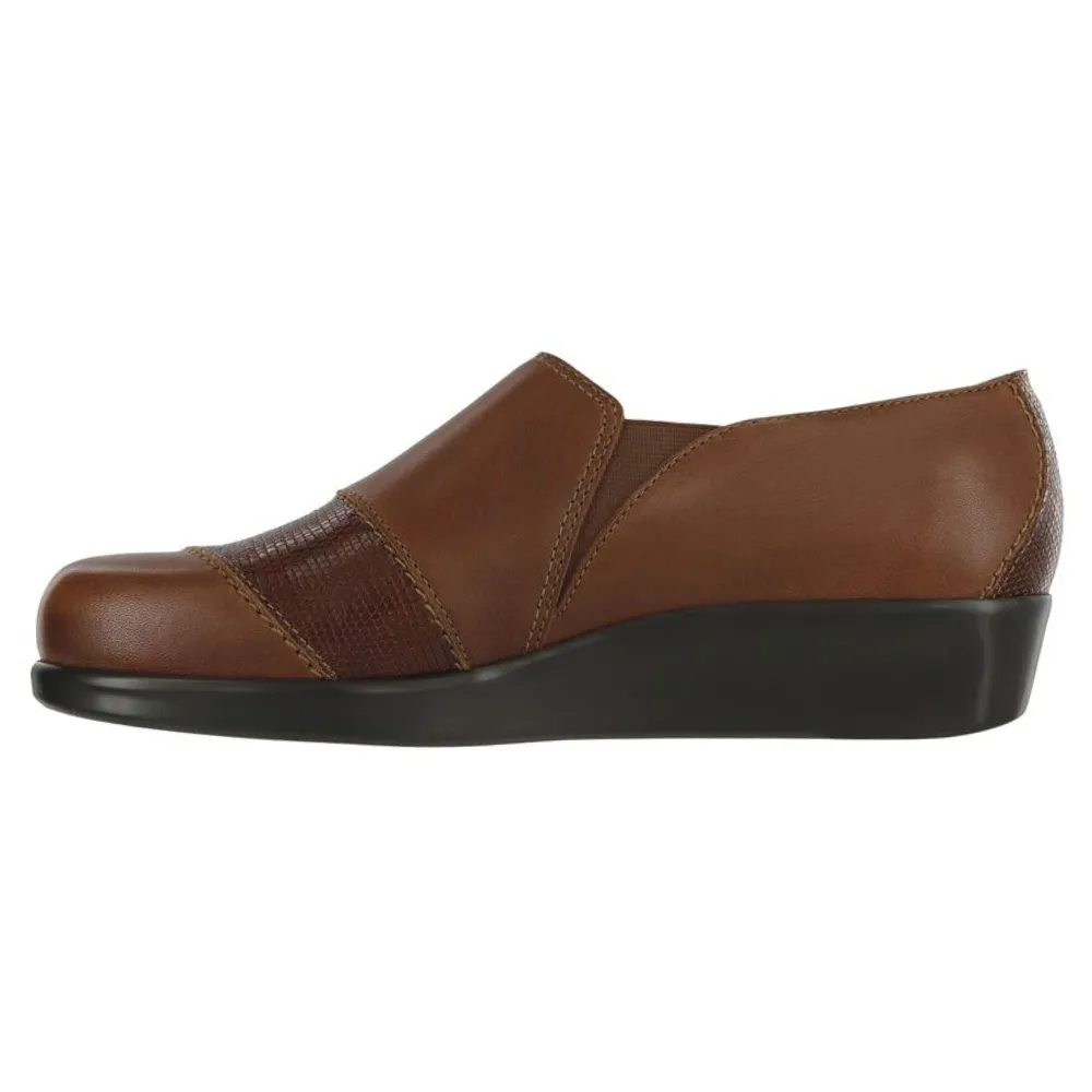 SAS Nora Auburn/Lizard Slip-On Loafer (Women's)