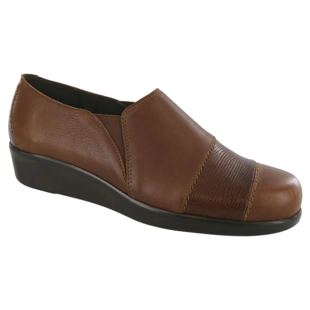 SAS Nora Auburn/Lizard Slip-On Loafer (Women's)