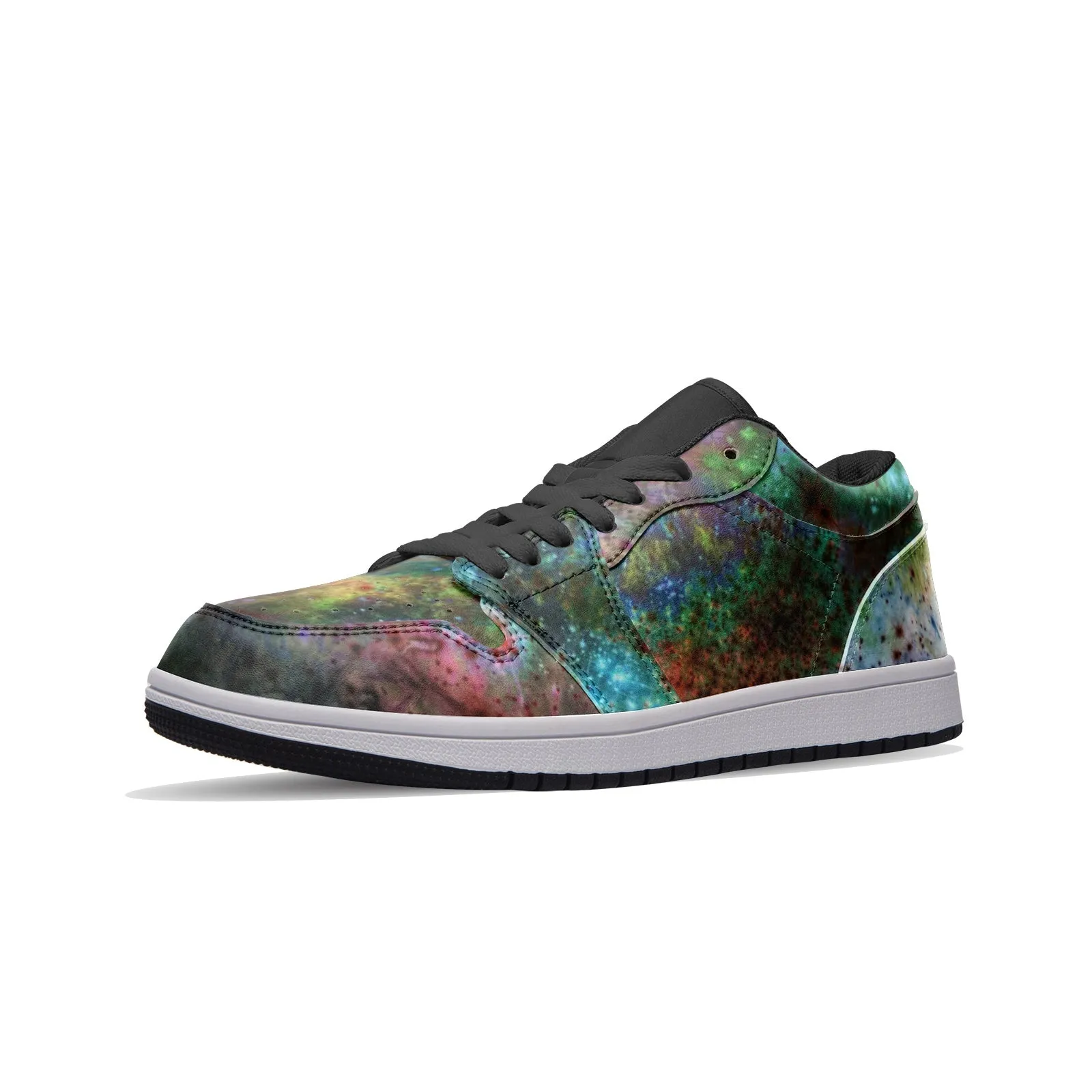 Supernova Psychedelic Full-Style Low-Top Sneakers