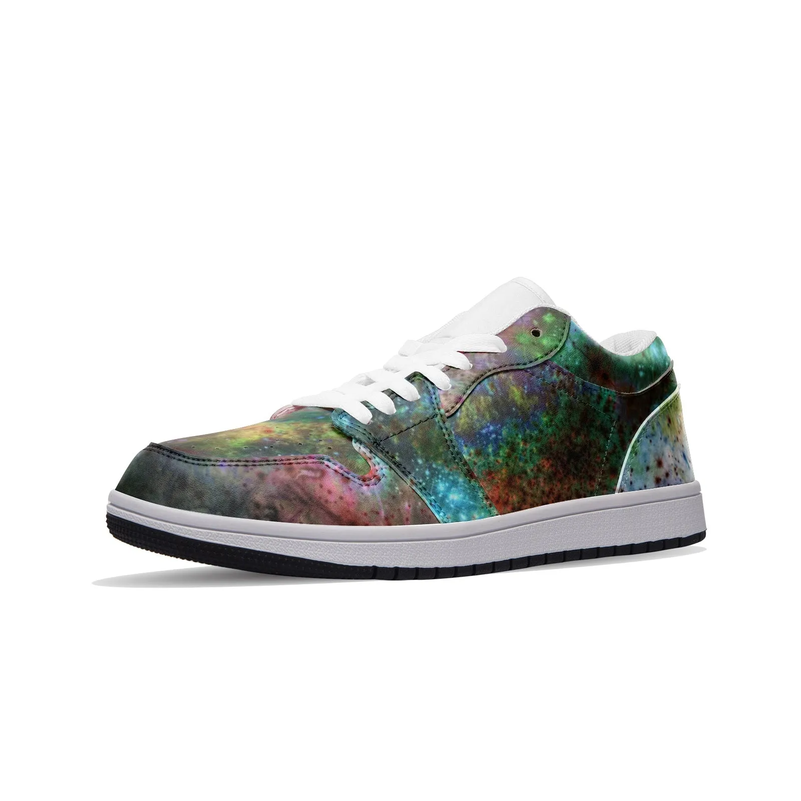 Supernova Psychedelic Full-Style Low-Top Sneakers