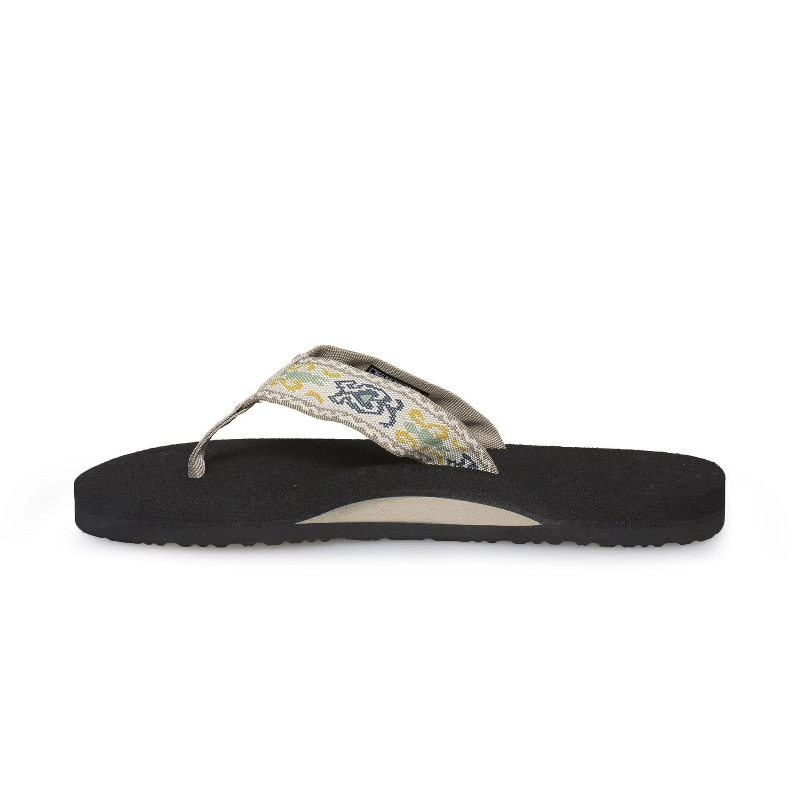 Teva Mush II Amalia Taupe Flip Flops - Women's