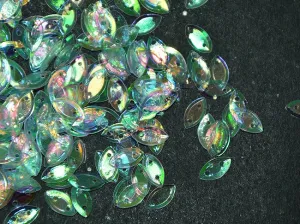 Transparent Rainbow Eye Plastic Sequins(Wholesale)