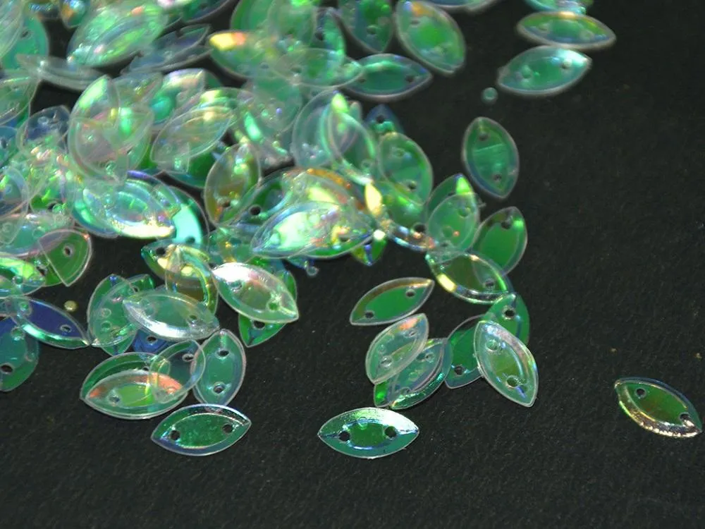 Transparent Rainbow Eye Plastic Sequins(Wholesale)