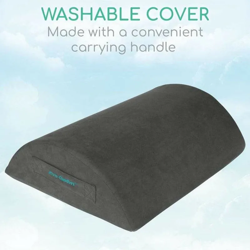 Vive Health Memory Foam Foot Rest - Gray